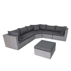 Fonteyn | Loungeset Salou XL | Dark Grey